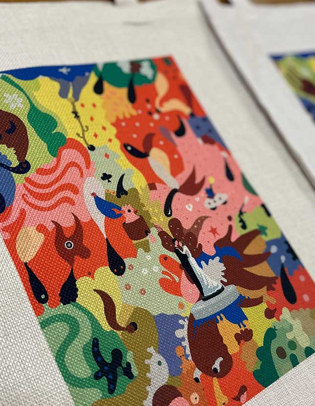 Bolsas personalizadas en leon Dany Llamas en León